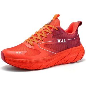 WJA Men's Walking Fashion Athletic Sneakers Comfort Working Gym Mesh Shoes.